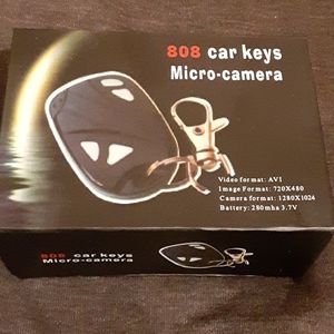 Car keys micro Camera (Hidden camera)